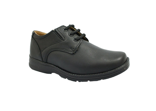 (Final Sale) Fitz Alex Black Uniform Shoe Boy Fitz   