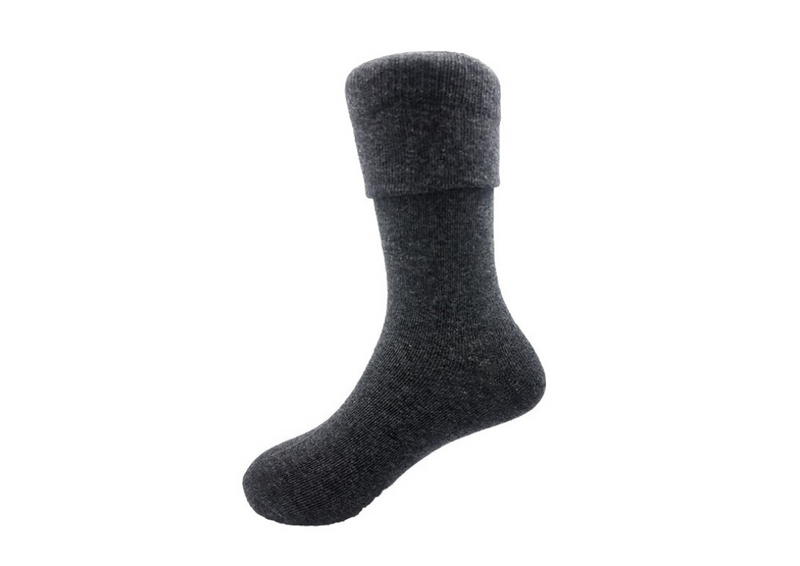 (Final Sale) Fitz Knee High Uniform Dress socks Girl Fitz Charcoal Grey S 
