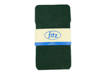 (Final Sale) Fitz Flat Knit Uniform Tights Girl Fitz Hunter Green M 