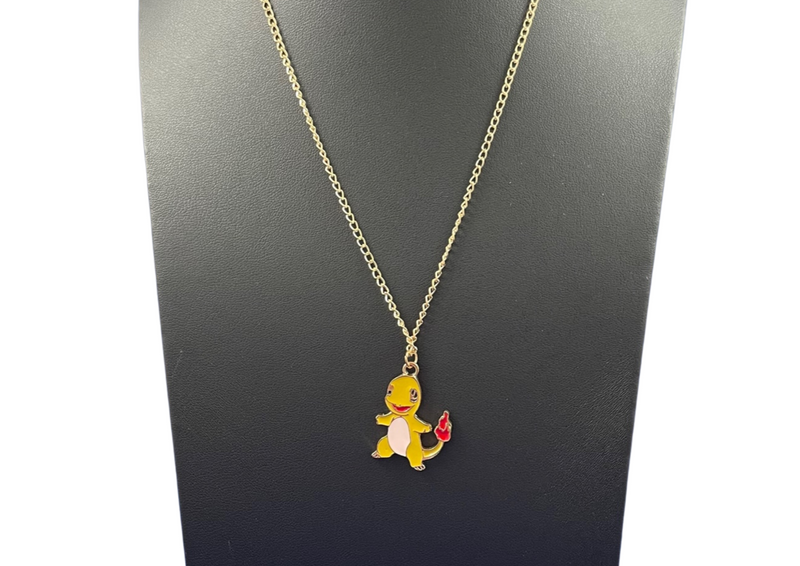 (Final Sale) Charmander Charm Necklace Girl Olly   