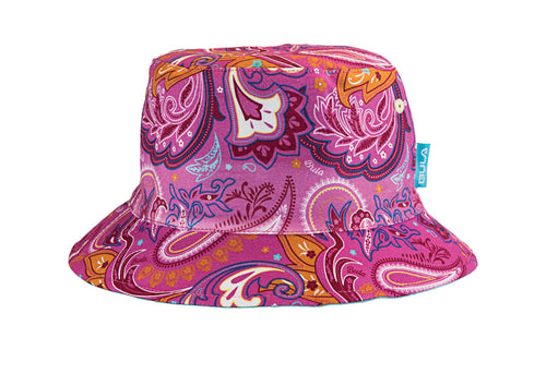 (Final Sale) Bula Kids Sol Bucket Hats Girl Bula Purep S/M 