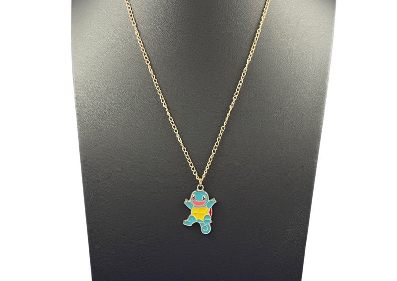 (Final Sale) Squirtle Charm Necklace Girl Olly   