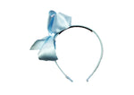 (Final Sale) Molly Polyester Headband With 11.5 CM Bow T008 Girl Molly 305-LT BL O/S 